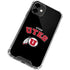 University of Utah Utes Logo iPhone 12 Clear Case