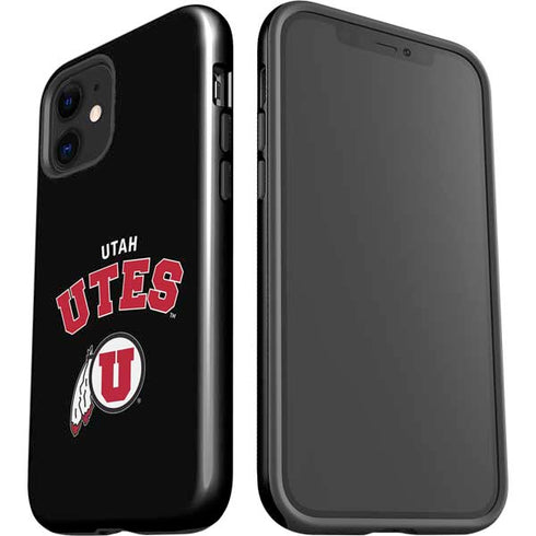 University of Utah Utes Logo iPhone 12 Impact Case