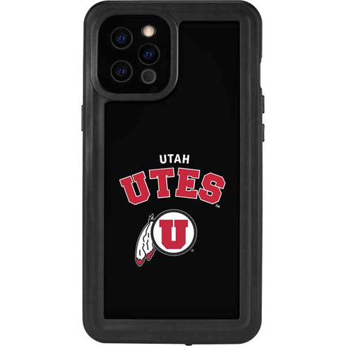 University of Utah Utes Logo iPhone 12 Pro Max Waterproof Case