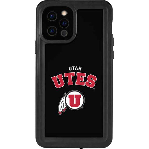University of Utah Utes Logo iPhone 12 Pro Waterproof Case
