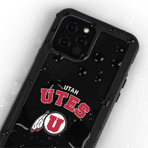 University of Utah Utes Logo iPhone 12 Pro Waterproof Case