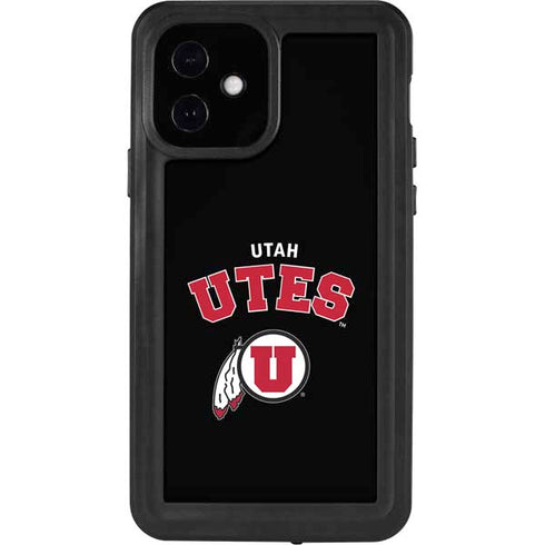 University of Utah Utes Logo iPhone 12 Waterproof Case