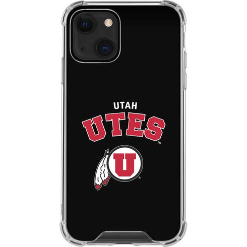 University of Utah Utes Logo iPhone 13 Clear Case