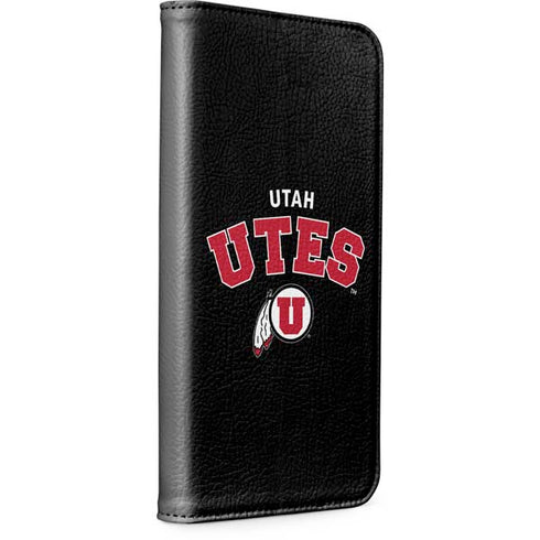 University of Utah Utes Logo iPhone 13 Folio Case