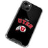 University of Utah Utes Logo iPhone 13 Mini Clear Case