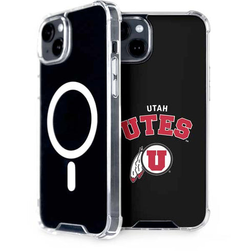 University of Utah Utes Logo iPhone 14 Plus MagSafe Case