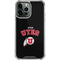 University of Utah Utes Logo iPhone 14 Pro Max Clear Case