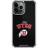 University of Utah Utes Logo iPhone 14 Pro Max Clear Case