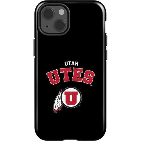 University of Utah Utes Logo iPhone 15 Plus Impact Case