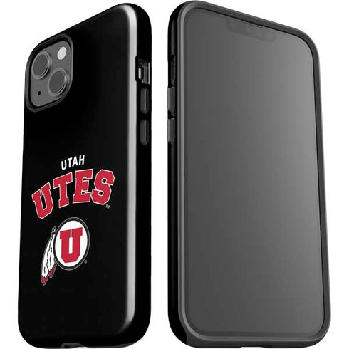 University of Utah Utes Logo iPhone 15 Plus Impact Case
