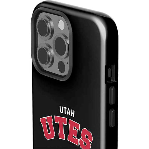 University of Utah Utes Logo iPhone 15 Pro Impact Case