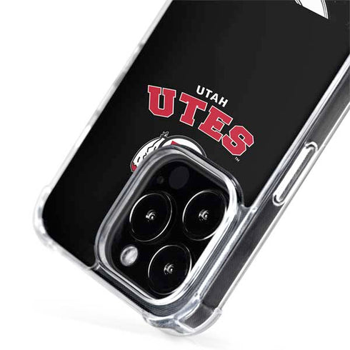 University of Utah Utes Logo iPhone 15 Pro MagSafe Case