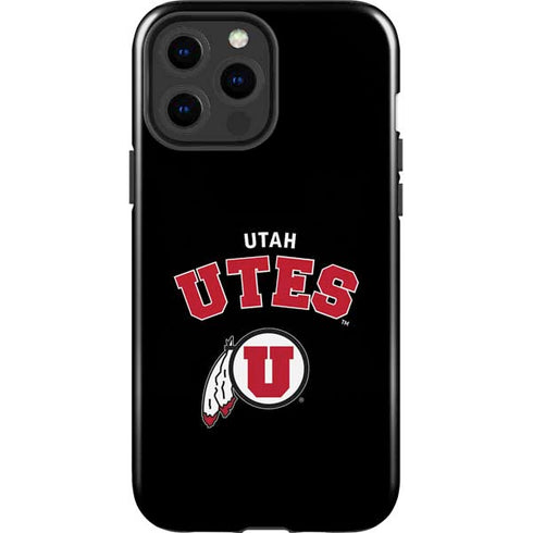 University of Utah Utes Logo iPhone 15 Pro Max Impact Case