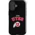University of Utah Utes Logo iPhone 16 Impact Case