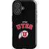 University of Utah Utes Logo iPhone 16 Plus Impact Case
