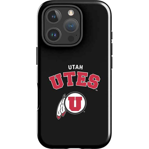 University of Utah Utes Logo iPhone 16 Pro Impact Case