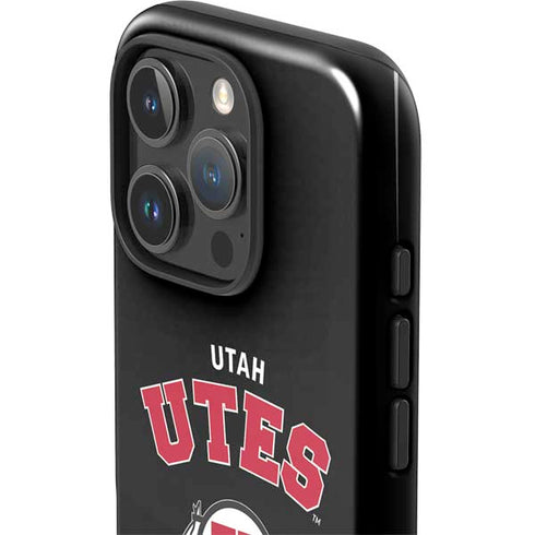 University of Utah Utes Logo iPhone 16 Pro Impact Case