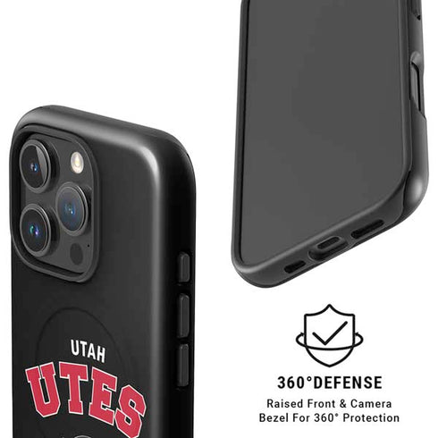 University of Utah Utes Logo iPhone 16 Pro Magsafe Impact Case