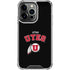 University of Utah Utes Logo iPhone 16 Pro Max Clear Case