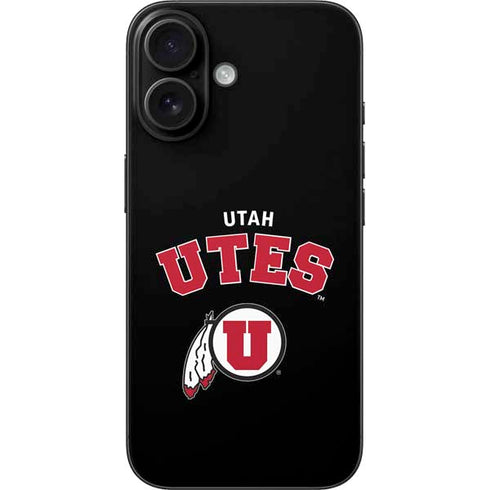 University of Utah Utes Logo iPhone 16 Skin