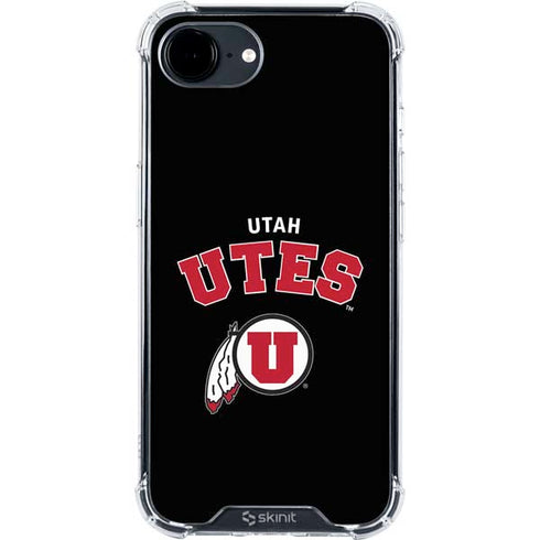 University of Utah Utes Logo iPhone 16e Clear Case