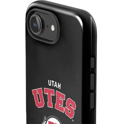 University of Utah Utes Logo iPhone 16e Impact Case