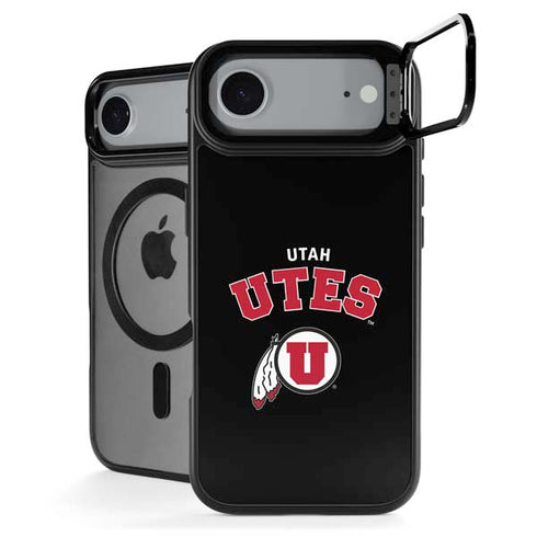 University of Utah Utes Logo iPhone 17 Air Kickstand Case