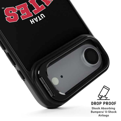 University of Utah Utes Logo iPhone 17 Air Kickstand Case