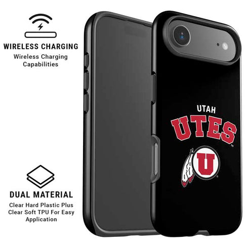 University of Utah Utes Logo iPhone 17 Air Magsafe Impact Case