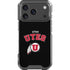 University of Utah Utes Logo iPhone 17 Pro Clear Case