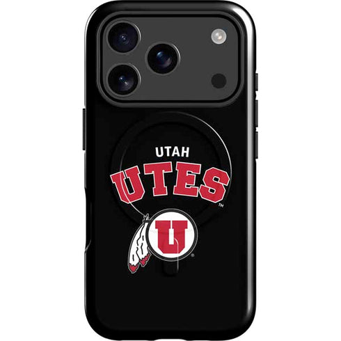 University of Utah Utes Logo iPhone 17 Pro Magsafe Impact Case