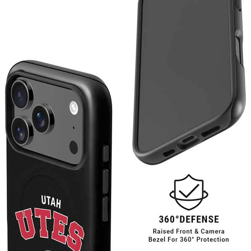 University of Utah Utes Logo iPhone 17 Pro Magsafe Impact Case