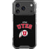 University of Utah Utes Logo iPhone 18 Pro Clear Case