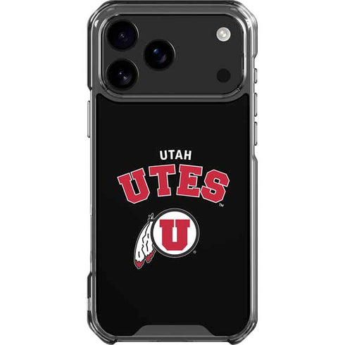 University of Utah Utes Logo iPhone 18 Pro Max Clear Case