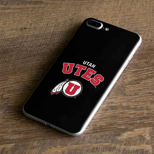 University of Utah Utes Logo iPhone 8 Plus Skin