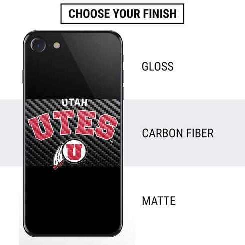 University of Utah Utes Logo iPhone SE (2nd & 3rd Gen) Skin