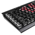 University of Utah Utes Logo K95 RGB PLATINUM Mechanical Gaming Keyboard Skin