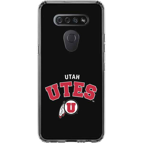 University of Utah Utes Logo LG K51/Q51 Clear Case