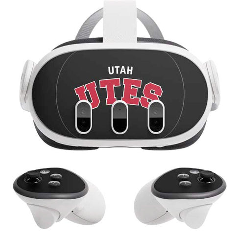 University of Utah Utes Logo Meta Quest 3 Skin