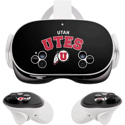 University of Utah Utes Logo Meta Quest 3S Skin