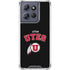 University of Utah Utes Logo Moto G 5G (2025) Clear Case