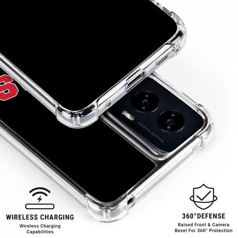 University of Utah Utes Logo Moto G Power 5G (2024) Clear Case