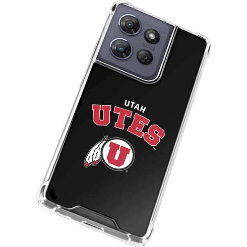University of Utah Utes Logo Moto G Power 5G (2025) Clear Case