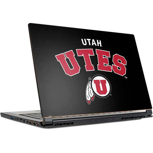University of Utah Utes Logo MSI GS65 Stealth Laptop Skin