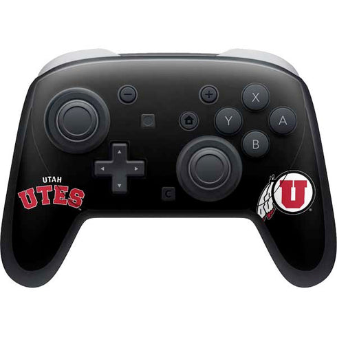 University of Utah Utes Logo Nintendo Switch 2 (2025) Pro Controller Skin