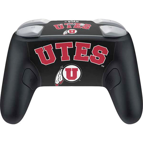 University of Utah Utes Logo Nintendo Switch 2 (2025) Pro Controller Skin