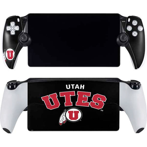 University of Utah Utes Logo PlayStation Portal Remote Player Skin
