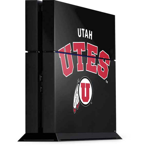 University of Utah Utes Logo PlayStation PS4 Skins