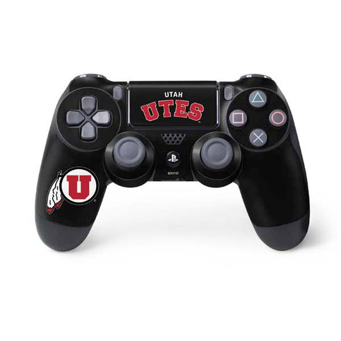 University of Utah Utes Logo PS4 Controller Skin