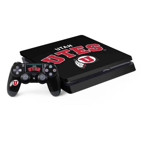 University of Utah Utes Logo PlayStation PS4 Skins